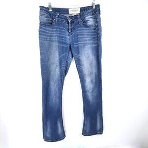 Hydraulic Nolita Microboot Flap POckets LOw Rise Y2K 90s Denim Jeans
